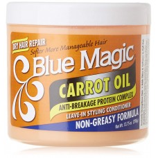 Blue Magic Carrot Oil Leave In Styling Conditioner, 13.75 Ounce